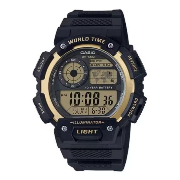 CASIO Unisex Youth Digital Watch AE-1400WH-9AVDF Online