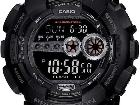 CASIO G-Shock Resin Band 200-meter water resistance #GD-100-1BER For Sale