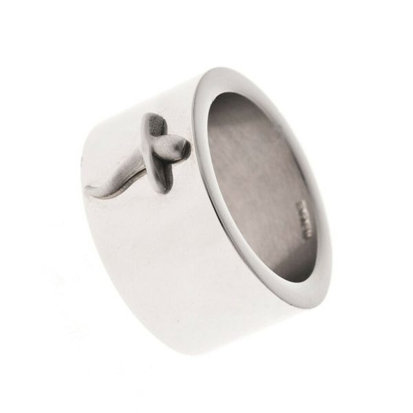 Unisex Ring Breil BR-014 (15 mm) (Size 16) Supply