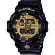 CASIO Men s Multi-Dial Quartz Watch with Resin Strap #GA-710GB-1AER Cheap