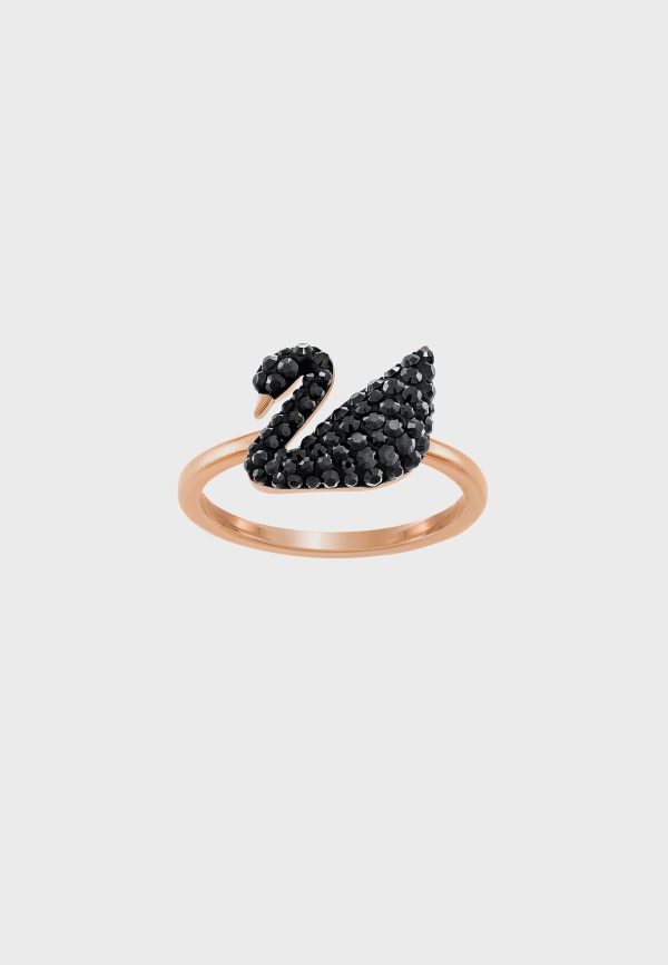 SWAROVSKI Iconic Swan Ring - Size 52 #5366585 Sale