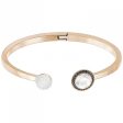 SWAROVSKI Hote Bangle, Gray, Rose Gold Plating #5352500 Discount