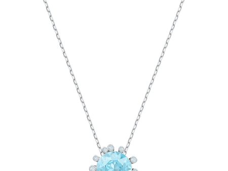 SWAROVSKI Olive Aqua Pendant #5479930 Discount