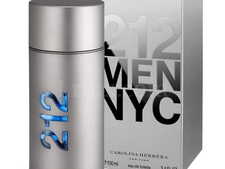 212 by Carolina Herrera EDT SPRAY 3.4 OZ for Men For Discount