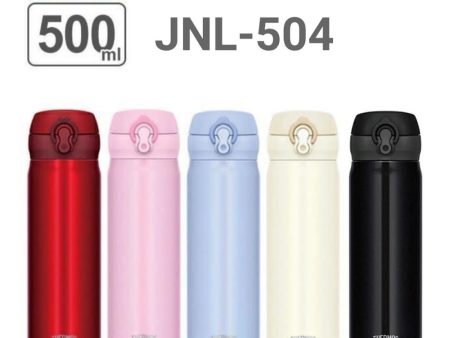 Thermos JNL-504 Stainless Steel Portable Insulated Water Bottle | Ultra Light (White Black Pink Red Blue) Online now