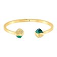 SWAROVSKI Glance Gold Bangle Medium #5278533 Cheap