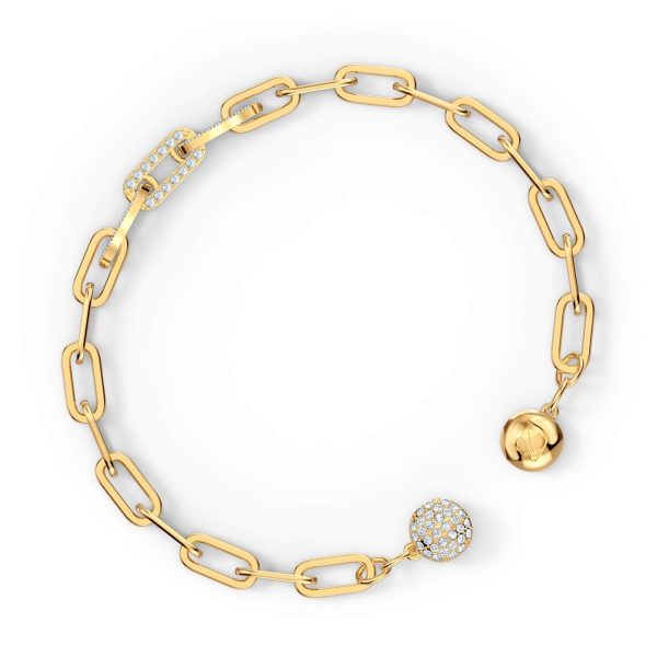 SWAROVSKI The Elements Bracelet - Gold #5572652 Online