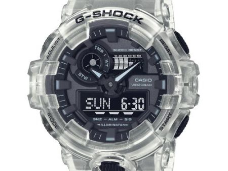 CASIO G-SHOCK Original Skeleton Series #GA-700SKE-7AER For Sale