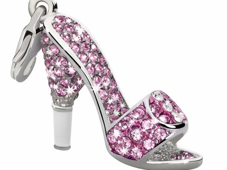 Woman s charm link Glamour GS1-30 | Pink (4 cm) Online Sale