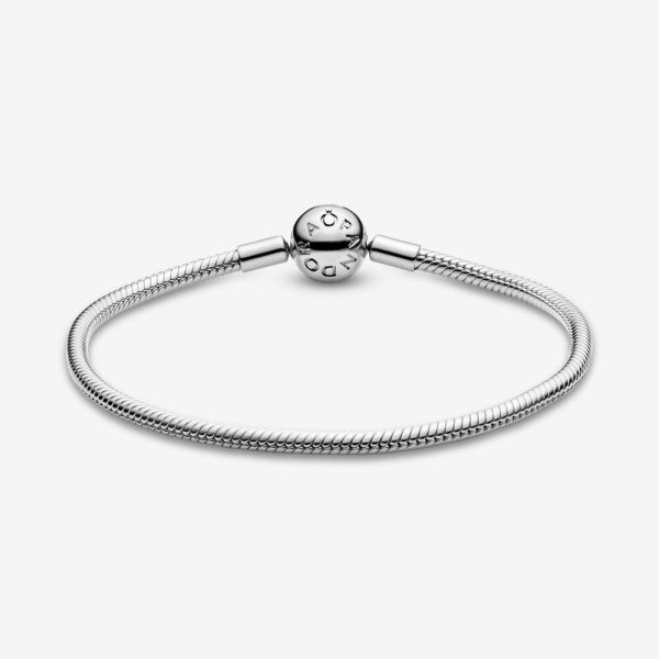 Pandora Moments Snake Chain Bracelet #590728-16 Online now