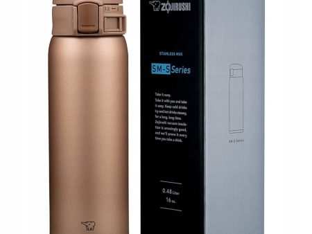 Zojirushi SM-SR48E NM Thermal Bottle (Matte Gold) Fashion