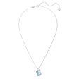 SWAROVSKI 5660594 Swan pendant Swan, Medium, Blue, Rhodium plated Sale