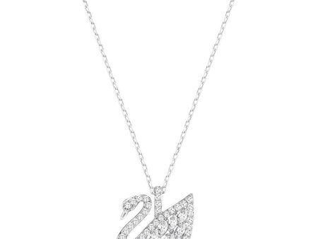 SWAROVSKI Womens Pendant, Rhodium Plated #5296469 Discount