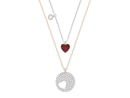 SWAROVSKI Crystal Wishes Heart Pendant Set  #5255351 Online Sale