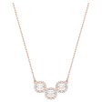 SWAROVSKI Sparkling Dance Trilogy Necklace White #5465275 Online Sale