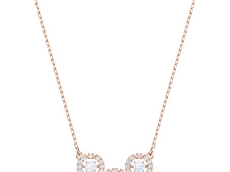 SWAROVSKI Sparkling Dance Trilogy Necklace White #5465275 Online Sale