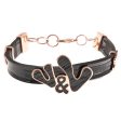 Ladies Bracelet Victorio & Lucchino VJ0267BR Black Pink Steel Online Hot Sale