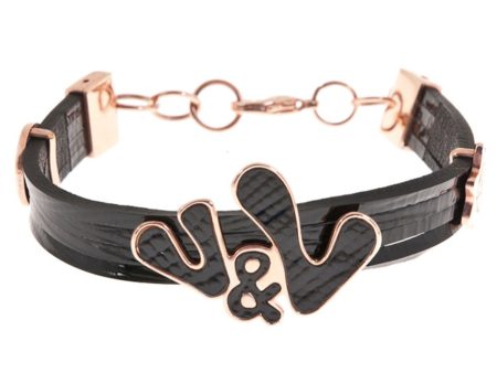 Ladies Bracelet Victorio & Lucchino VJ0267BR Black Pink Steel Online Hot Sale