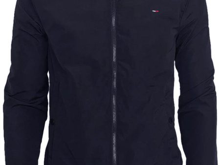 Tommy Hilfiger Bomber Jacket In Navy on Sale