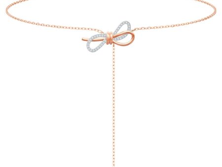 SWAROVSKI Lifelong Bow Y necklace #5447082 Fashion