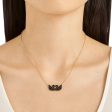 SWAROVSKI Black Iconic Swan necklace #5296468 For Cheap