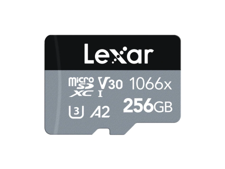 Lexar 256GB Professional 1066x UHS-I microSDXC 256GB Memory Card without SD Adapter (SILVER Series) Online