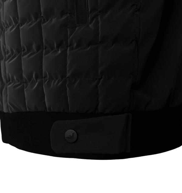 Emporio Armani Men Body Warmer Vest In Black Online now