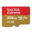 SanDisk Extreme 256GB A2 U3 V30 MicroSD MicroXC Card on Sale