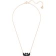 SWAROVSKI Black Iconic Swan necklace #5296468 For Cheap