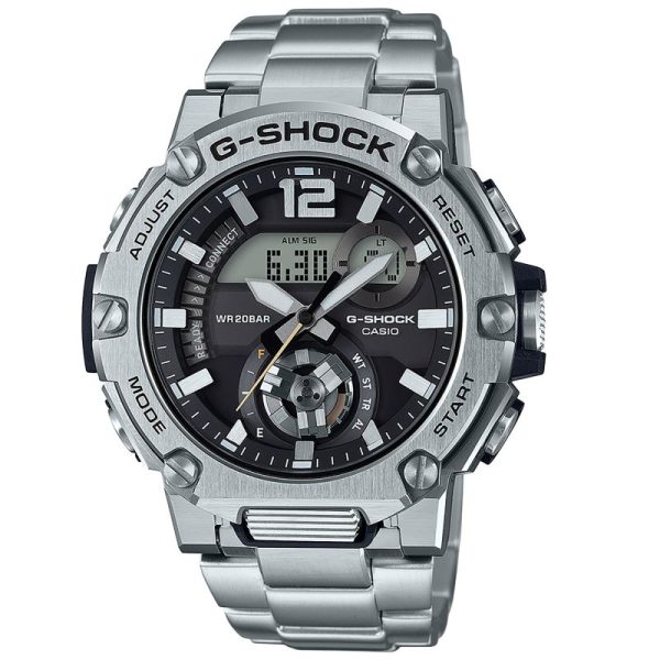 CASIO G-STEEL Mobile Link Tough Solar Watch #GST-B300SD-1AER Hot on Sale