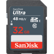 SanDisk 32GB SDHC Ultra UHS-1 Memory Card Hot on Sale