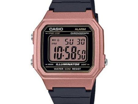 Casio Illuminator Pink Digital Watch W-217HM-5A Online Sale