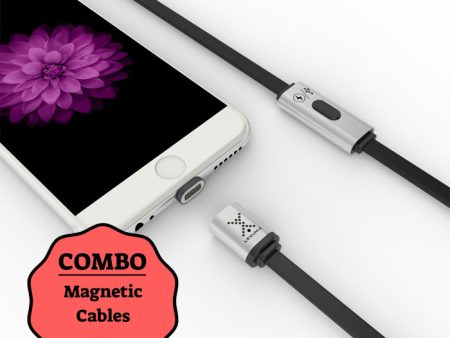 Lexuma XMAG Plus – Magnetic Lightning Cable COMBO (Apple) For Sale