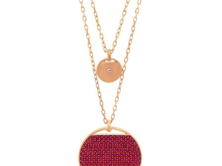 SWAROVSKI Ginger pendant - Pink #5472448 Online