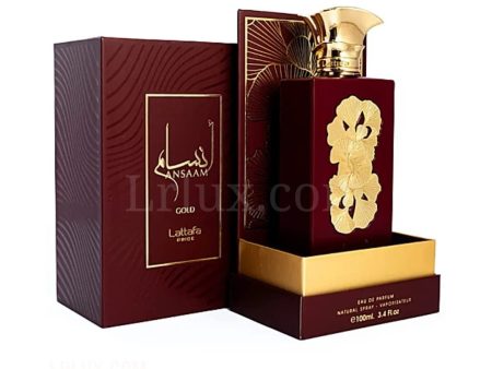 Ansaam Gold Eau De Parfum Spray for Unisex, 3.4 Ounce Hot on Sale