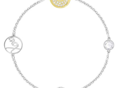 SWAROVSKI - Remix Collection - Smiling Face with Hears Strand #5365750 on Sale