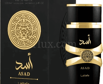 Lattafa Asad for men Eau De Parfum Spray 3.4 oz Discount