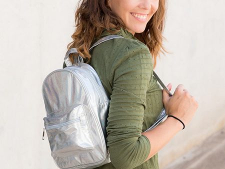 Rucksack Metallic Look For Cheap