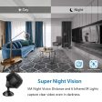 Mini 1080P Wireless Night Vision Security Camera with 150° Wide-Angle Lens by Lexuma Online