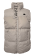 Lacoste Men Body Warmer Vest In Beige For Discount