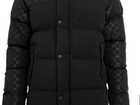 Gucci Long Puffer Jacket In Black Online now