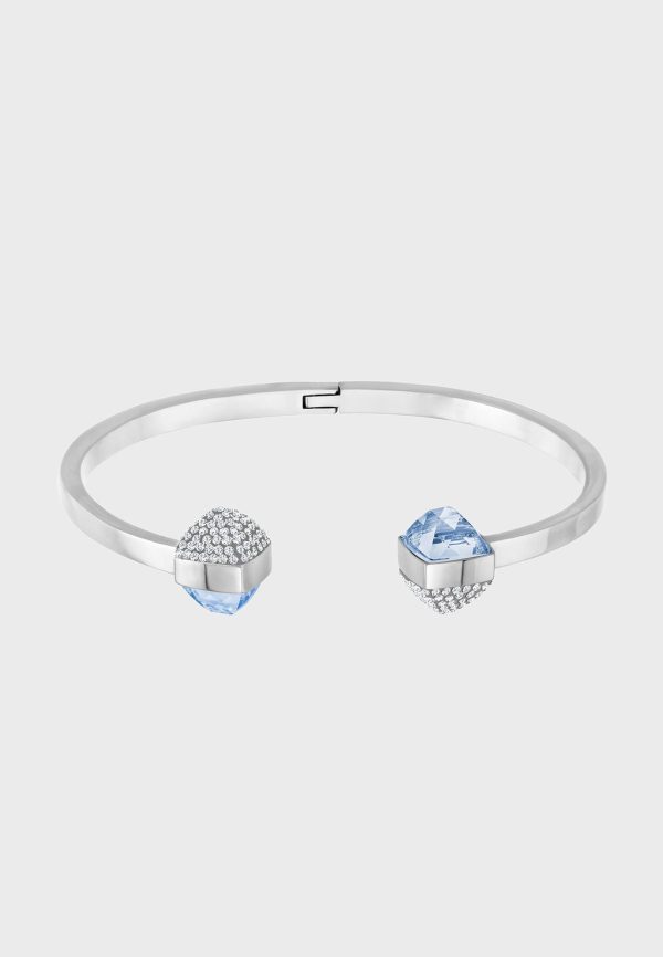 SWAROVSKI Glance Blue Bracelet - Large #5294965 Online Hot Sale