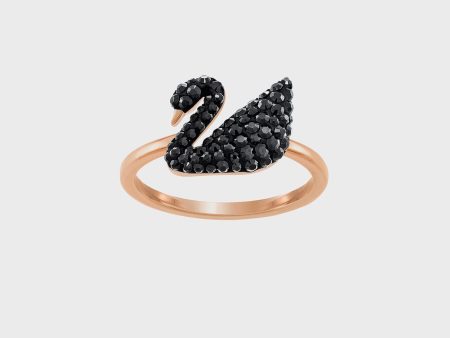 SWAROVSKI Iconic Swan Ring #5358024 For Discount