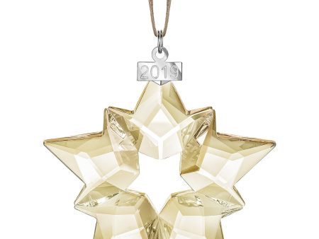 SWAROVSKI 2019 Annual Edition Crystal Ornament - Gold #5429596 Sale