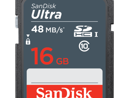 SanDisk 16GB SDHC Ultra UHS-1 Memory Card Supply