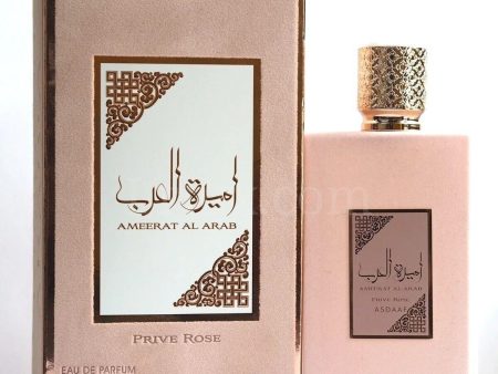 Ameerat Al Arab Prive Rose EDP Perfume By Asdaaf Lattafa 100 ML Hot on Sale