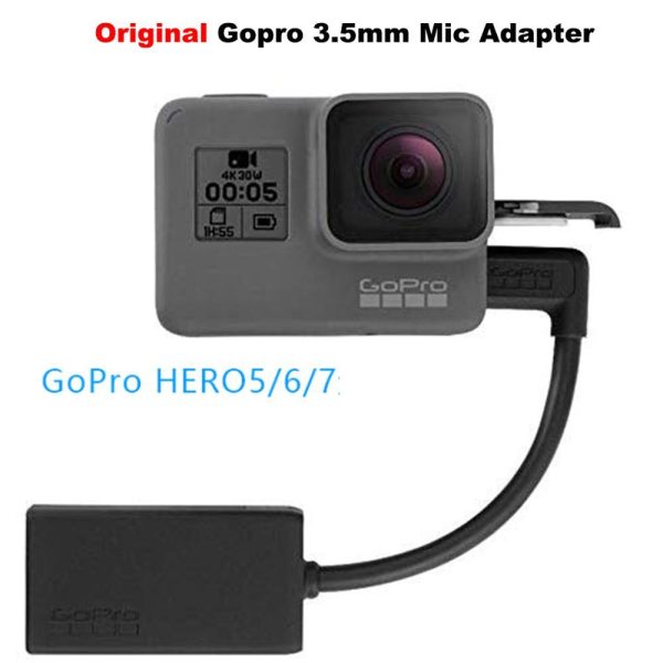 GoPro Pro 3.5mm Mic Adapter AAMIC-001 Online Sale