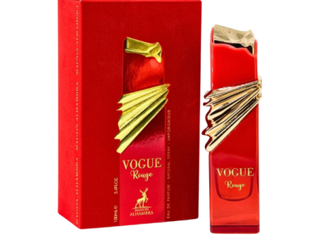 Vogue Rouge EDP Spray 100ML (3.4 OZ) By Maison Alhambra | Long Lasting, Fruity, Floral, Warm Scen Online