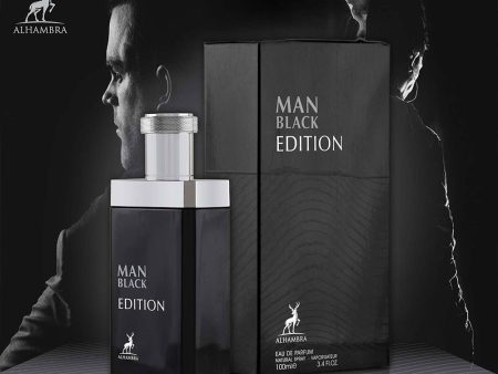 ALHAMBRA MAN BLACK EDITION 3.4 EAU DE PARFUM SPRAY Sale