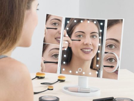 Magnifying Mirror with LED 4-in-1 Ledflect InnovaGoods Online now